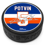 Mustang Puk New York Islanders NHL Alumni Puck - Potvin