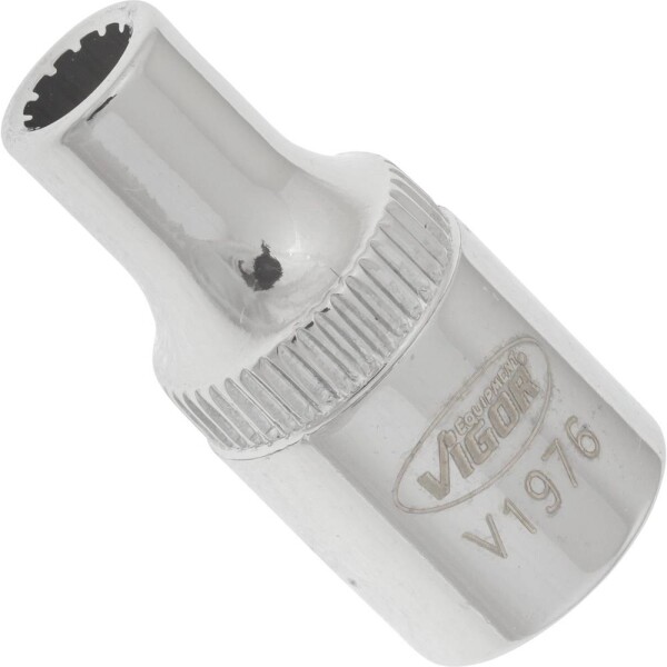 Vigor V1990 vnější šestihran vložka pro nástrčný klíč 12 mm 1/2