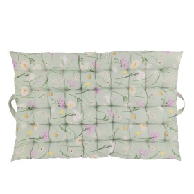 Chic Antique Prošívaná matrace Aix Flower Verte 100 × 60 cm, zelená barva, textil