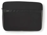 Nedis NBSE15100BK černá/antracitová / Pouzdro na notebook / 15 - 16" / neopren (NBSE15100BK)