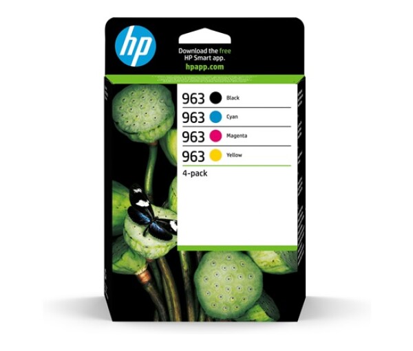 HP 963 CMYK Original Ink Cartridge 4-Pack (700 / 700 / 700 / 1,000 pages) EDF_556677