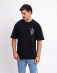 Tričko Edwin Ekoda Bath House TS Black garment washed