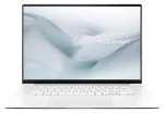 ASUS Zenbook S 16 OLED bílá / Notebook / 16" 2880x1800 T / AMD Ryzen AI 7 445 2.0GHz / 16GB / 1TB SSD / AMD Radeon 840M (UM5606GA-OLED590WZ)
