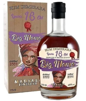BIG MAMA Rum 2003 Marsala Cask Finish 16y / Demerara / Guyana / 40 % / 0,7 l (8003230201928)