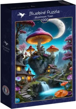 BLUEBIRD Puzzle Hříbkové město