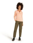 ICEBREAKER Wmns 360 Realfleece Elem LS Half Z, Sunstone (vzorek) velikost: S