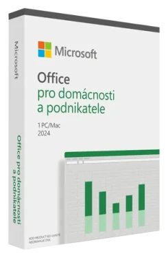 Microsoft Office 2024 pro domácnosti a podnikatele CZ / PC Mac / 64 bit / Bez média / Krabicová licence (EP2-06651)