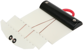 Multipick Plastová karta - dvojitý falc (0.50mm)