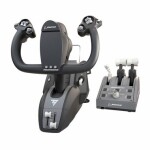 Thrustmaster TCA Yoke Pack / Systém Kyvadlového Kniplu a Kvadrantu Boeing / pro PC Xbox / USB (4460210)