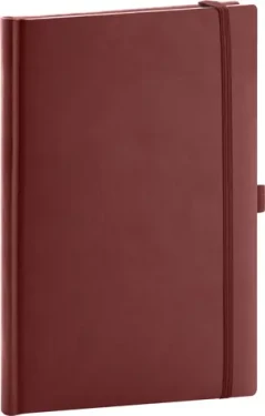NOTIQUE Notes Aprint Neo, vínový, tečkovaný, 15 x 21 cm (A-34643)