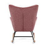 Houpací křeslo, růžová, látka, AK-373 PINK2