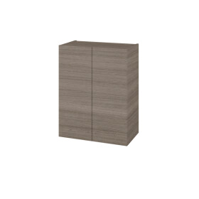 Dřevojas - Horní skříňka DOS SYD2 60 - D03 Cafe / Bez úchytky T31 / D03 Cafe 355227D