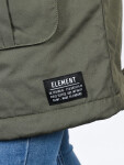 Element ENDURE MOSS GREEN zimní bunda dámská XS