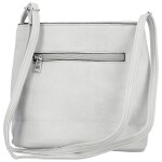 Stylová dámská koženková crossbody kabelka Betty, šedá