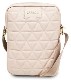 Guess Quilted růžová / Pouzdro na tablet 10" / Koženka (GUTB10QLPK)