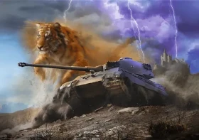 TREFL Puzzle Premium Plus World of Tanks: Tiger II
