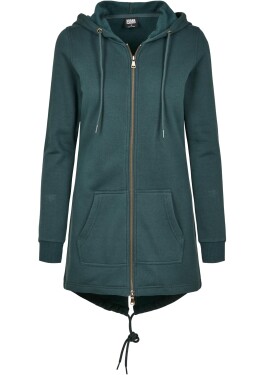 Ladies Sweat Parka bottlegreen