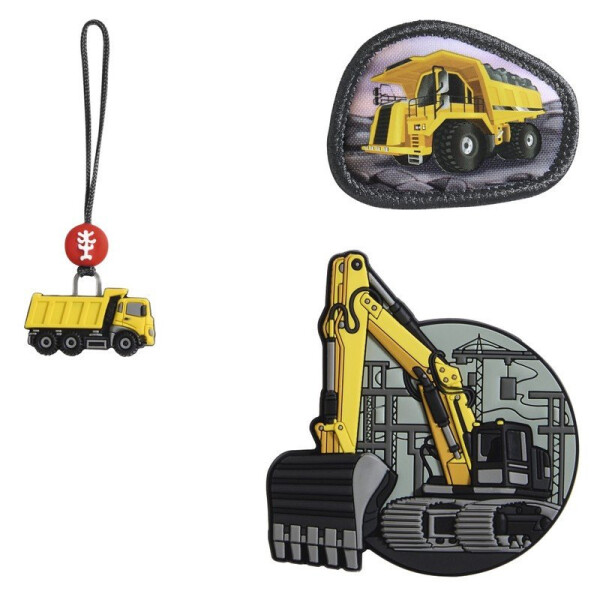 Doplňková sada obrázků MAGIC MAGS, Bagger Rocco, pro aktovky a batohy