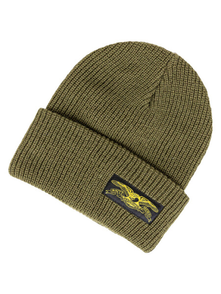 Antihero STOCK EAGLE LABEL OLIVE/BLACK/YELLOW pánská čepice