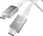 Spigen EB10015CC Essential USB C na USB C 100W kabel 1.5m bílá / USB 3.2 Gen1 (ACA10420)