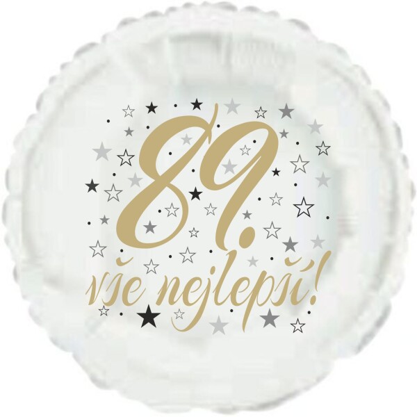 89. narozeniny balónek kruh Balonky.cz 89. narozeniny balónek kruh Balonky.cz