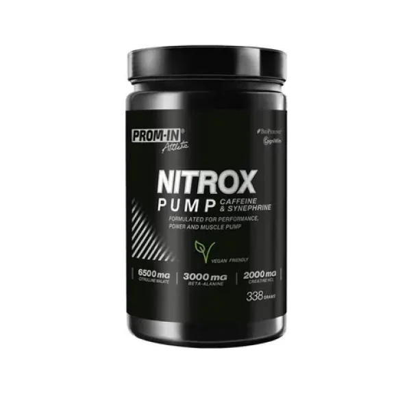Prom-In Nitrox Pump Caffeine Synephrine 338 g malina citron (18964)