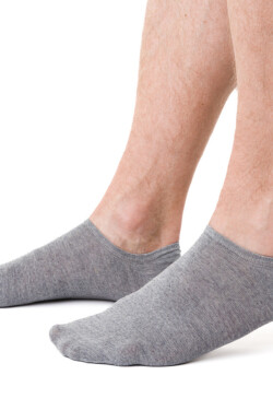 Pánské ponožky MERINO WOOL 130 šedá 44-46