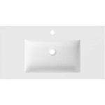 MEXEN - Otis umyvadlo zapuštěné do desky 91 x 46,5, bílá mat 25189001