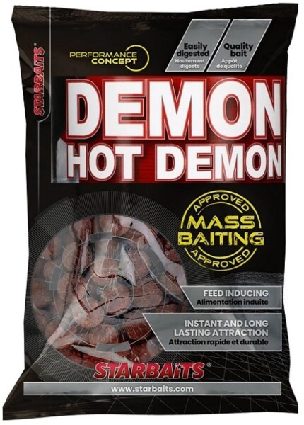 Starbaits Boilies Mass Baiting Hot Demon 3kg - 24mm,Starbaits Boilies Mass Baiting Hot Demon 3kg - 24mm