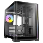 Antec C5 Curve ARGB černá / ATX / 2x USB-A 3.0 / 1x USB-C 3.2 Gen 2 / 4x 120mm ARGB / bez zdroje / průhledná bočnice (0-761345-10225-4)