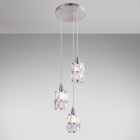 Svítidlo 15760-3 CHROM KRYSTALY LW3