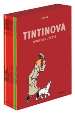 Tintinova dobrodružství kompletní vydání 1-12 Hergé
