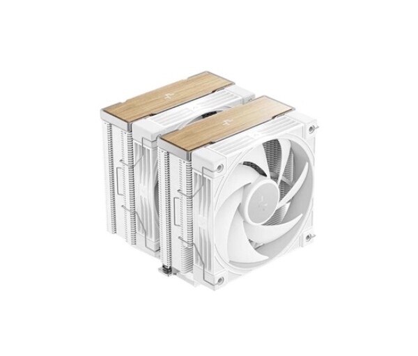 DEEPCOOL CPU Chladič AK620 G2 WH, 2x120, LGA1851, AM5, bílá EDF_1808080