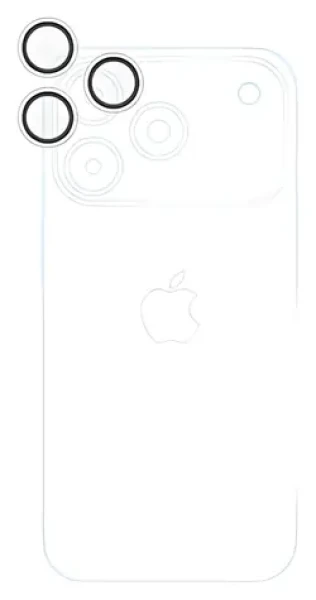 Epico Glass Lens Protectors pro iPhone 17 Pro a Pro Max / Ochranné sklo na čočky / číry obraz / jednokrokový aplikátor (94112151000005)