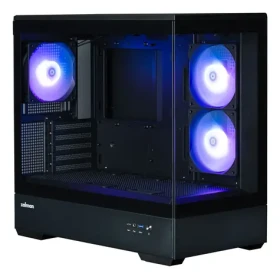 Zalman P30 černá/bílá / PC skříň / Mini-Tower / mATX / Tvrzené sklo (P30 BW)