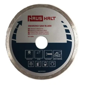 Haushalt Diamantový řezný kotouč 115 mm / Řezný kotouč / Plný okraj / Upínání 22,23 mm (115CSB)