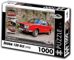 RETRO-AUTA Puzzle č. 11 Škoda 120 GLS (1978)