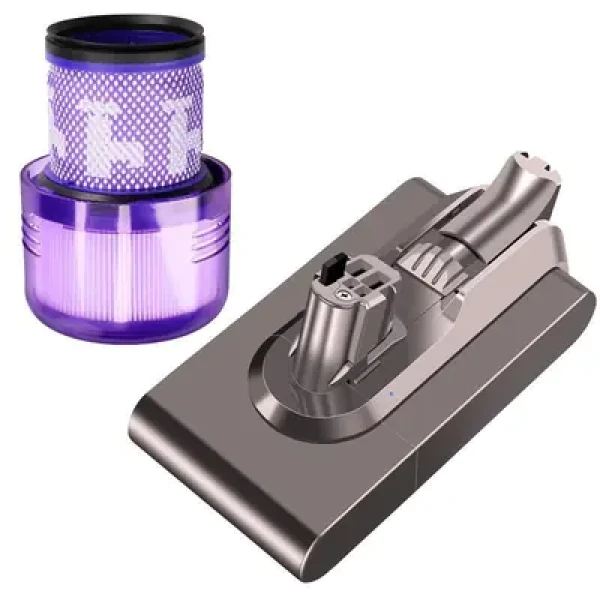 Rozbaleno - Extralink Baterie a filtr pro Dyson V11/V15 Click 4000mAh / Sada baterie a filtru / Li-ion / 25,2 V / rozbaleno (EX.94552.rozbaleno)