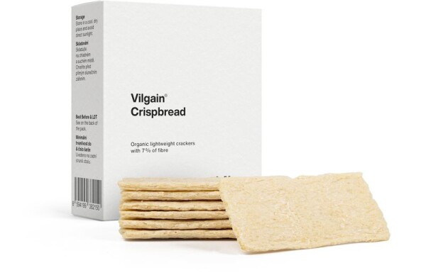 Vilgain Crispbread BIO – cizrnový 100 g (2 x 50 g)