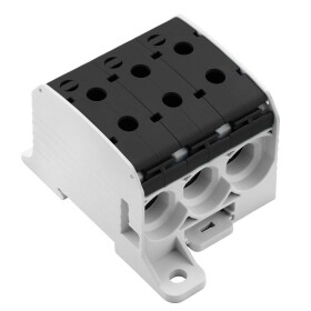 Weidmüller 2874570000 blok rozvaděče šroubovací světle šedá, černá 1 ks