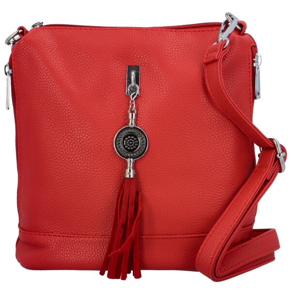 Trendy dámská crossbody Doffne, červená