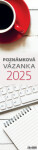 Nástěnný kalendář 2025 Poznámková vázanka