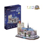 Puzzle 3D Notre Dame de Paris dílků