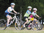 Dětský cyklistický dres ETAPE Bambino, vel. zelená/modrá