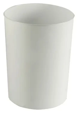 Denox Papper odpadkový koš 11 l bílý / plast