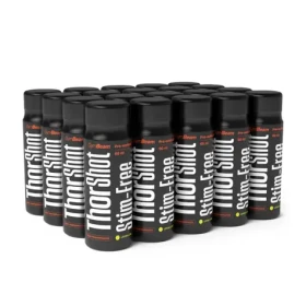 Thor Stim-free shot - GymBeam (citron limetka, 20 x 60 ml) (86455-11-citronlimetka-20x60ml)