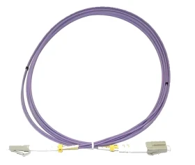 XtendLan FO patch LC-SC 3m / Optický patch kabel / Multimode 50/125 OM4 / Duplex / LS0H (FOP-LCSC-D-3-50-OM4)
