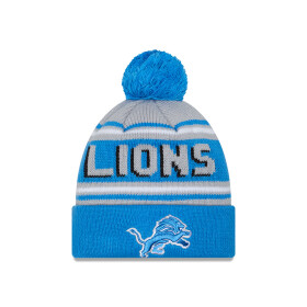 New Era Pánská zimní čepice Detroit Lions NFL Pom Wordmark