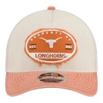 New Era Pánská kšiltovka Texas Longhorns NCAA Frayed Patch 9FORTY M-Crown A-Frame Trucker