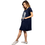 HOSH Dámské šaty Sora Velikost: UNI, Barva: Tyrkysová